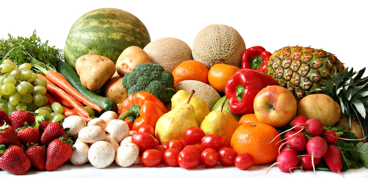 fruits and veggies